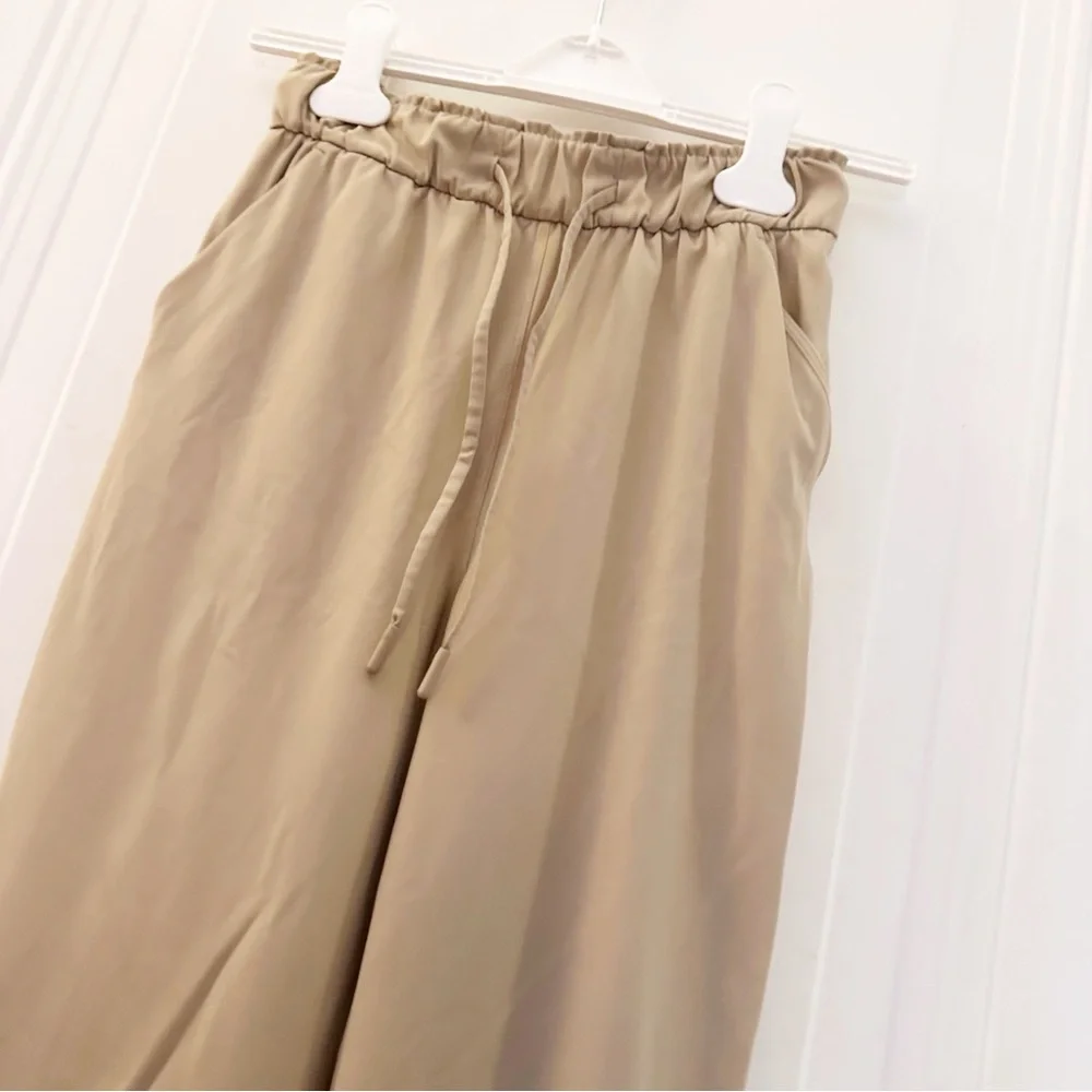 Lululemon 7/8 Keep Moving Pant‎ Trench Sz 2